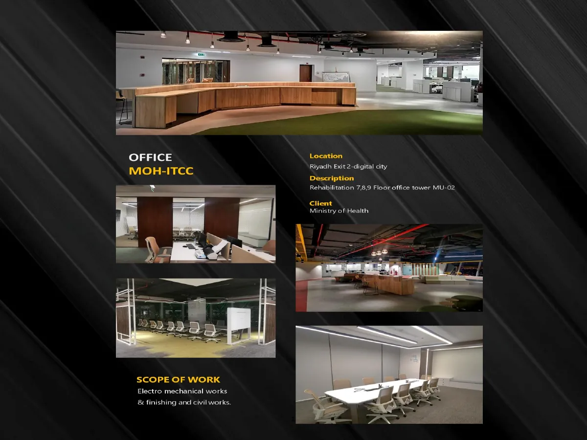 مشروع MOH-ITCC — MOH-ITCC office project