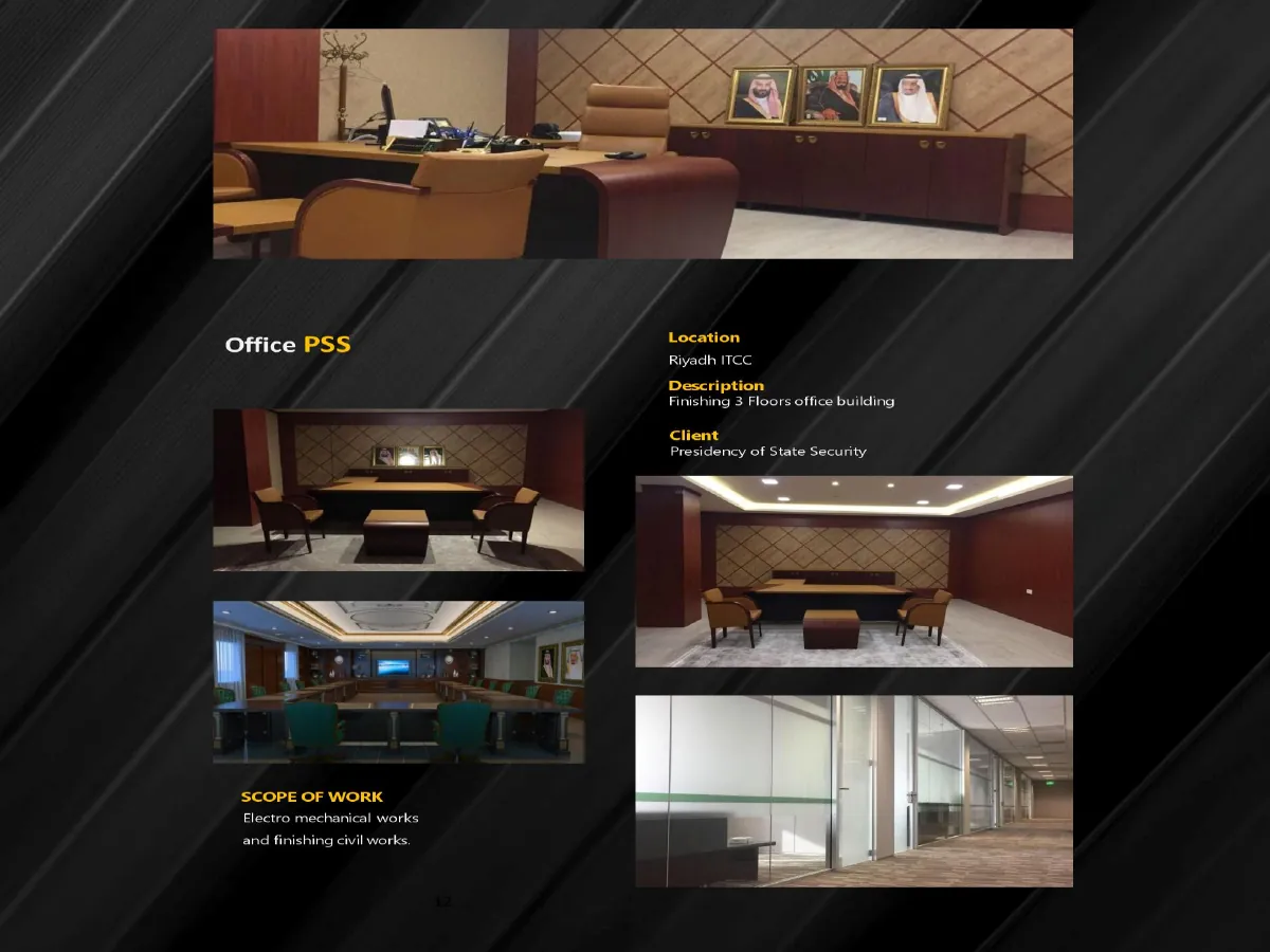 مشروع PSS — PSS office project